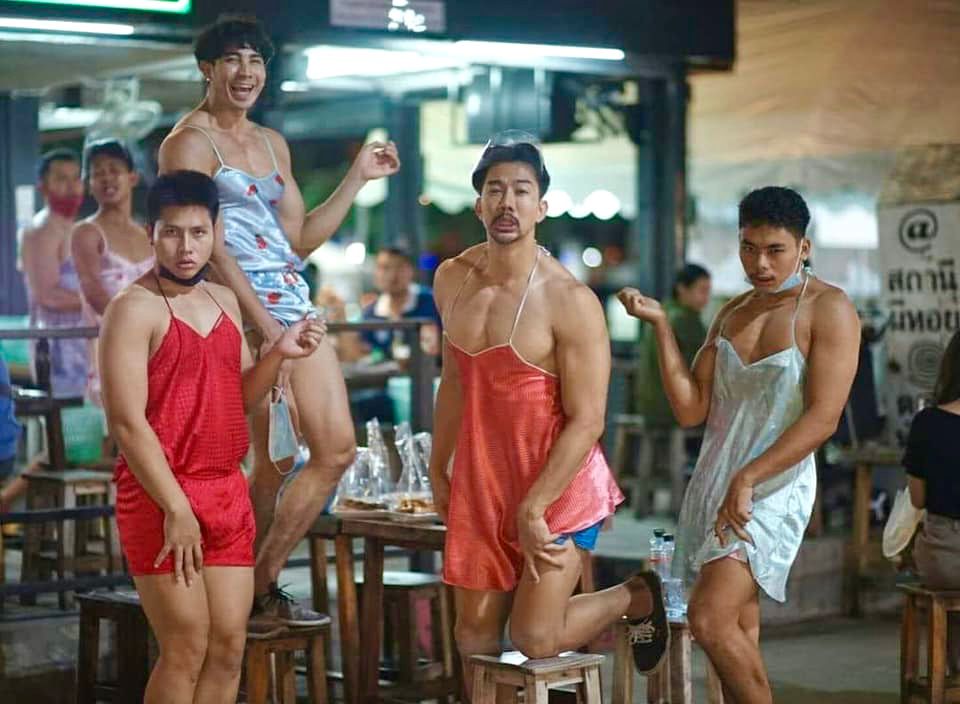 Lingerie Clad ‘thai Hot Guys From Bangkok Eatery To Perform For 2 Days At Spore Mookata Joint 